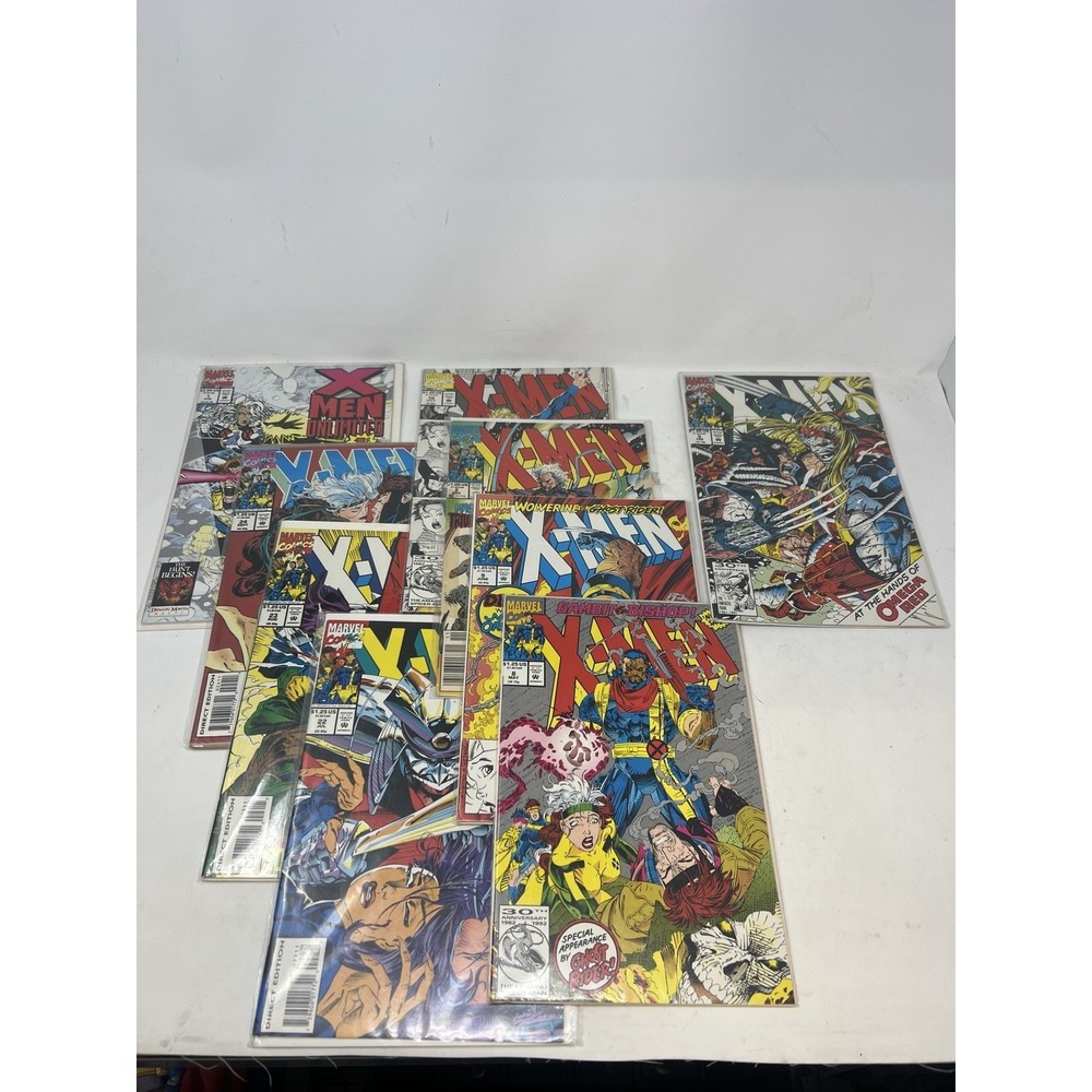 X-Men - Mixed Lot of 9 Issues - Nice Condition